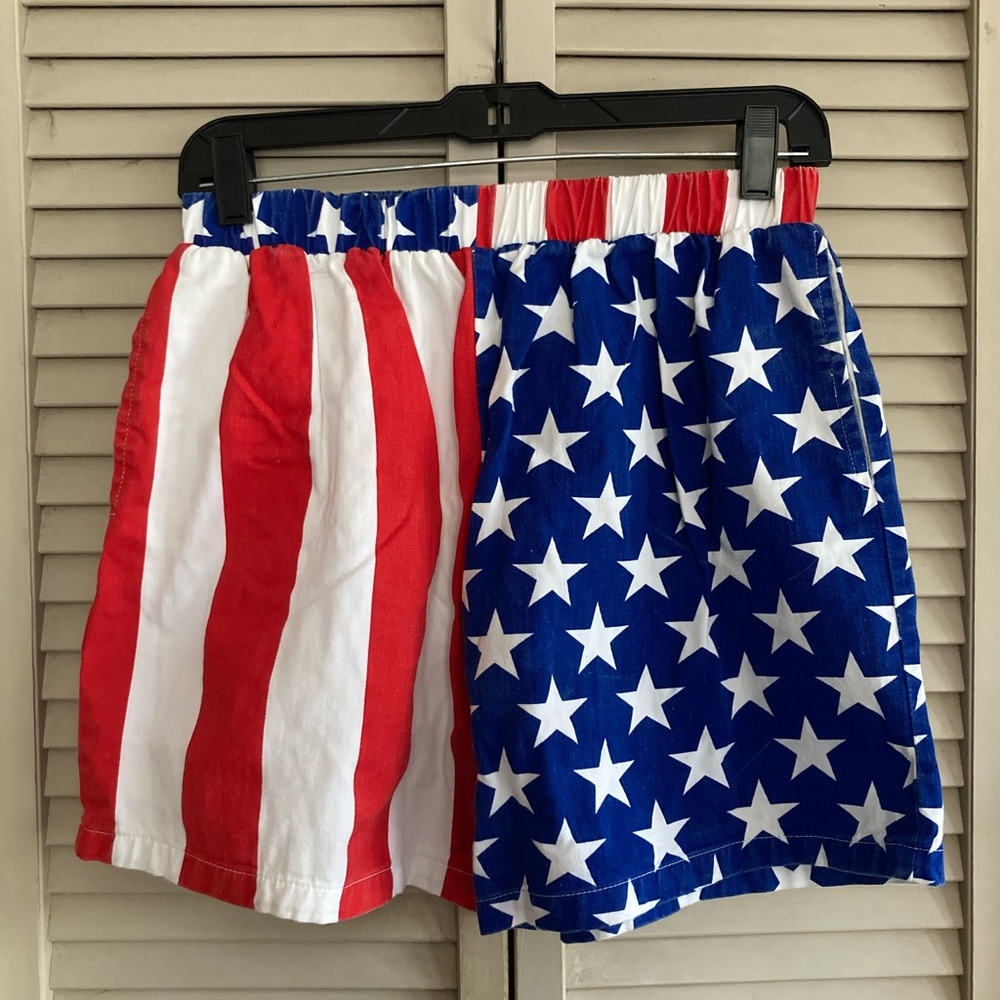 Vintage American Flag Shorts